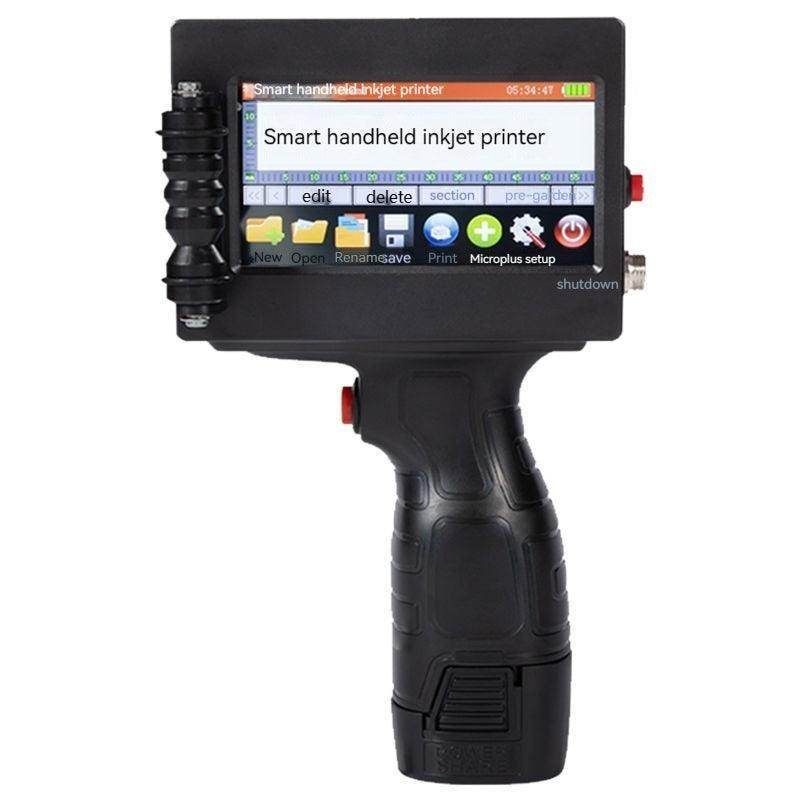 Handheld Code-spraying barcode Lable printer