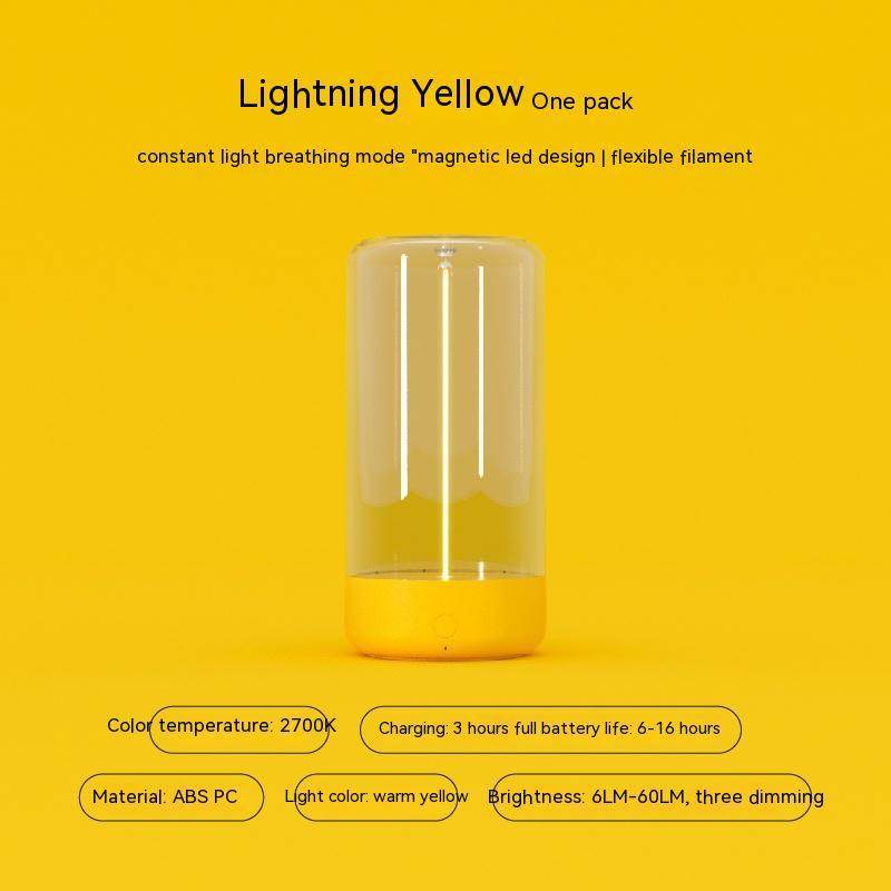 Rechargeable Atmosphere Night Light Portable Lamp