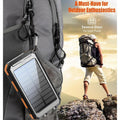 🔋 8000 mAh Waterproof Solar Power Bank
