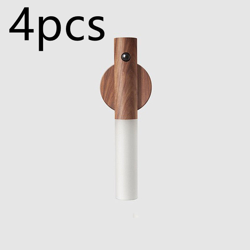 USB Magnetic Wood Motion Night Light