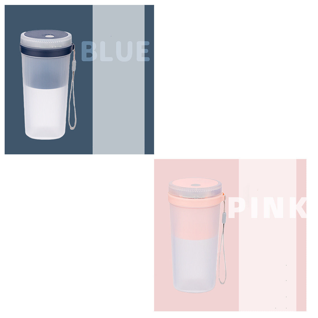 🍓 Portable USB Blender – Smoothie, Juicer & Sports Bottle in One
