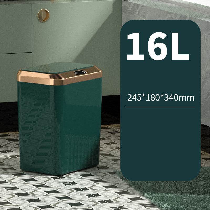 Smart Trash Can with Automatic Lid