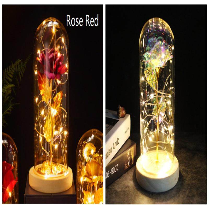Bouquet Glass Cover Rose | Valentines Gifts for Girlfriend
