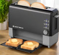 Slide‑Through Bagel Gluten‑Free Toaster