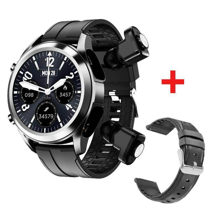 Headset Sports Bracelet 2-In-1 Heart Rate Monitoring Smart Watch