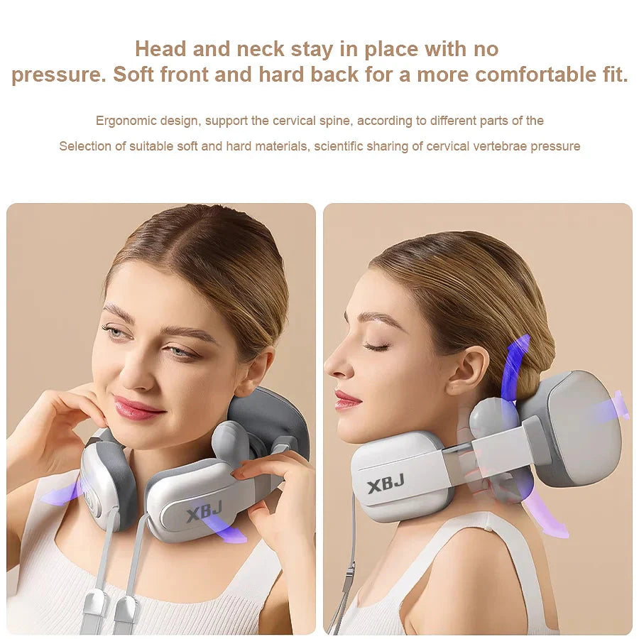 💆‍♀️ Simulated Human Finger Massage Shawl – Heated Neck and Shoulder Massager