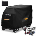 Cover for Mobility Scooter,Heavy Duty 420D Oxford Fabric Electric Scooter Rain Cover Waterproof Outdoor, Waterproof and Reflective Strips,3 Buckles and Large Bag (L 49" x 23" x 39")