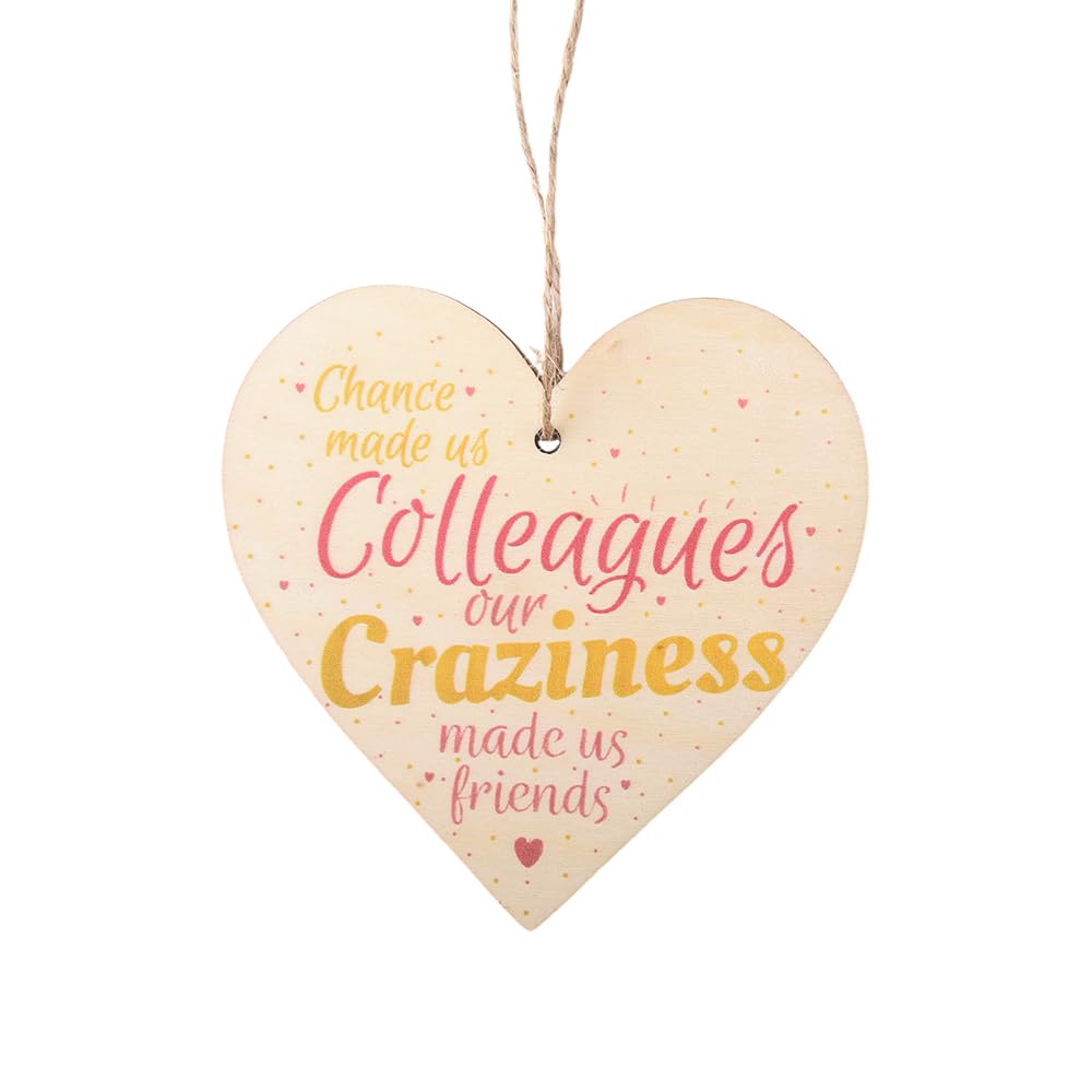 Colleague Thank You Plaque 'Chance Made Us Colleagues' – Leaving Gift