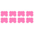 8pc Small Bone Silicone Moulds with Hole for Resin Pendants Keychains – Pink