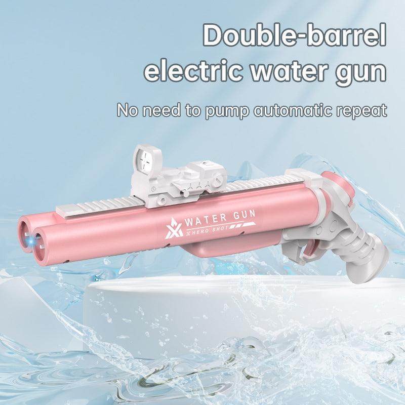 Double tube electric water gun