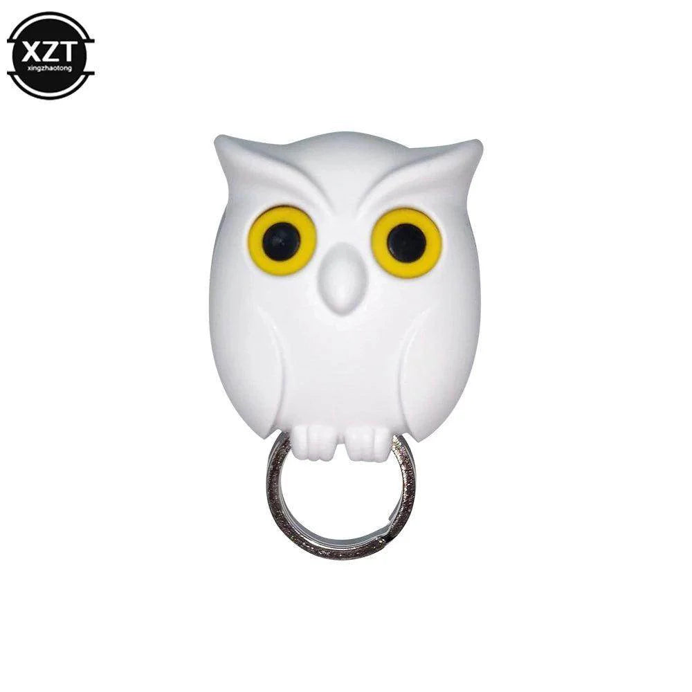 Creative Owl Night Wall Magnetic Keychain Holder