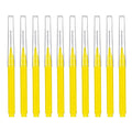 Interdental Floss Picks 30-Pack 0.7mm Disposable Dental Floss Picks Oral Care - Yellow