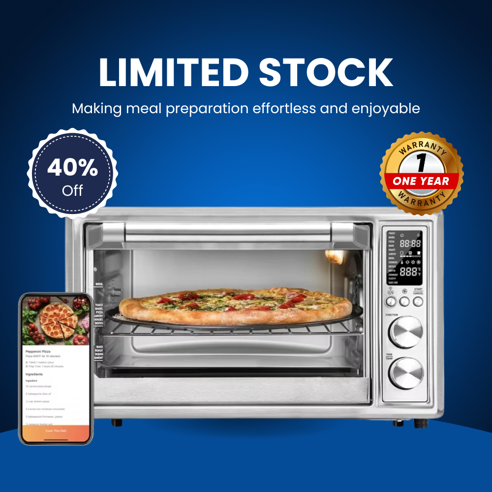 13-in-1 Air Fryer Toaster Oven Combo – Ships in 48H from the US
