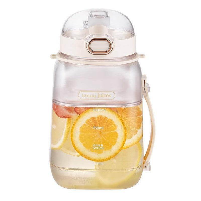 Portable smoothies blender bottle
