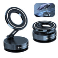 Car Magnetic Phone Holder Rotatable Suction Foldable Adjustable Universal Mount – Black