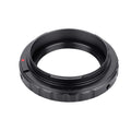 T-Ring Mount Adapter EF to T/T2 Aluminum for DSLR Cameras – Black