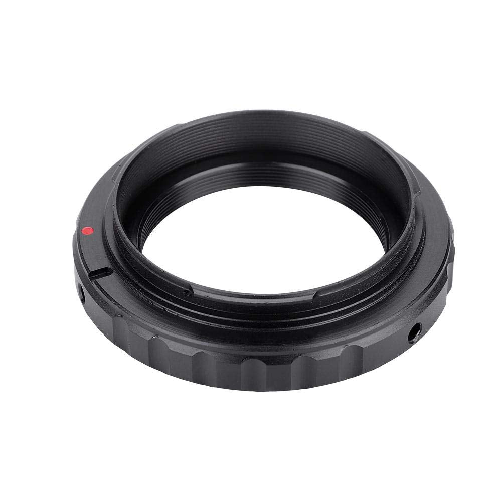 T-Ring Mount Adapter EF to T/T2 Aluminum for DSLR Cameras – Black