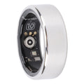 Smart Ring Health Tracker IP68 Water Resistant Sleep Tracking – Silver #9