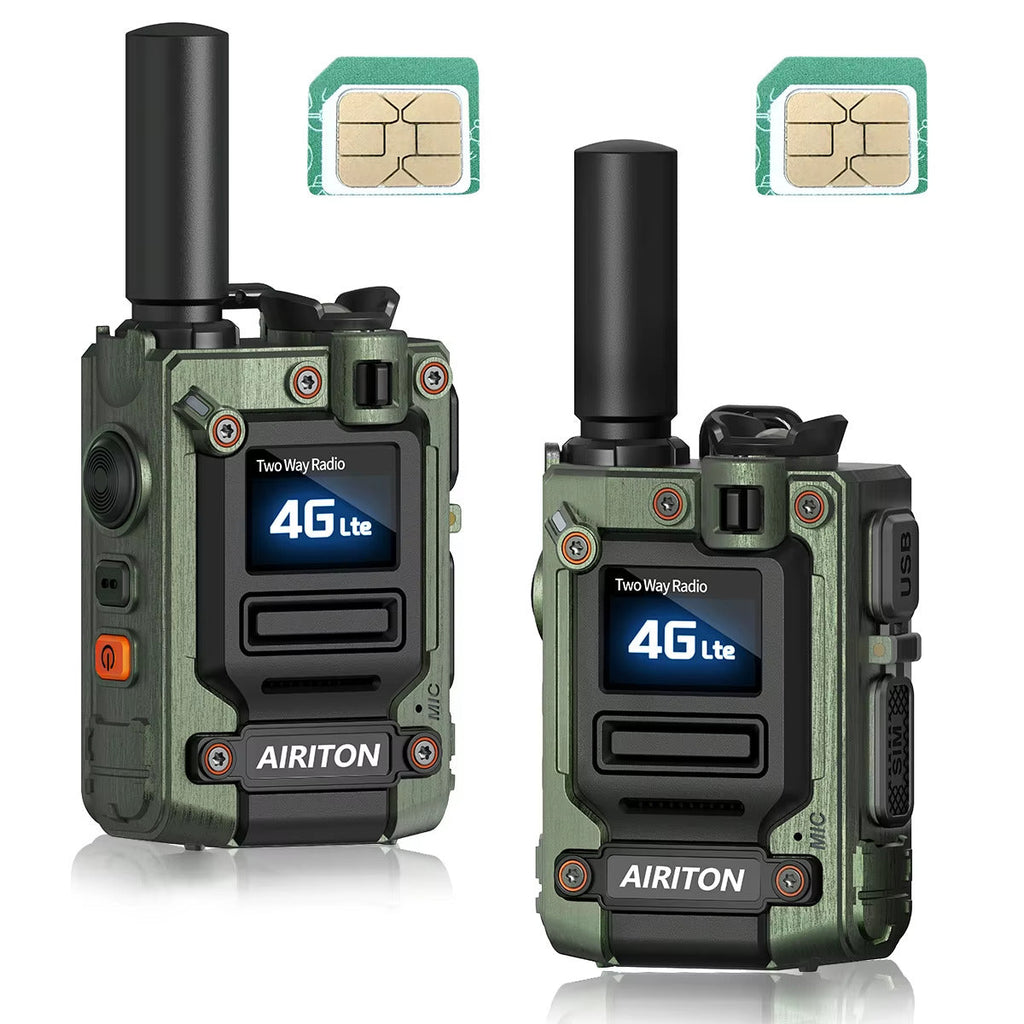 Mobile Walkie Talkie - Long-Range SIM Card Radio