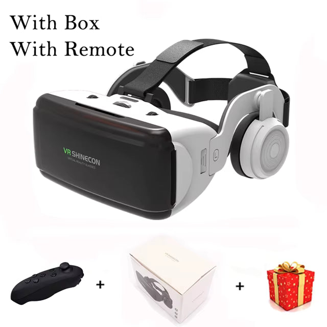 🎧 Bluetooth Wireless Headset with VR Glasses