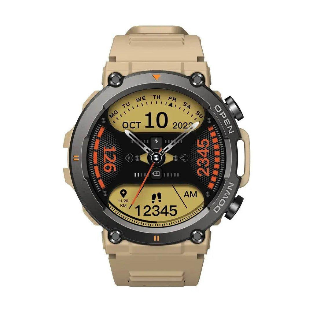 Rugged Fitness Sports Smartwatch for Men