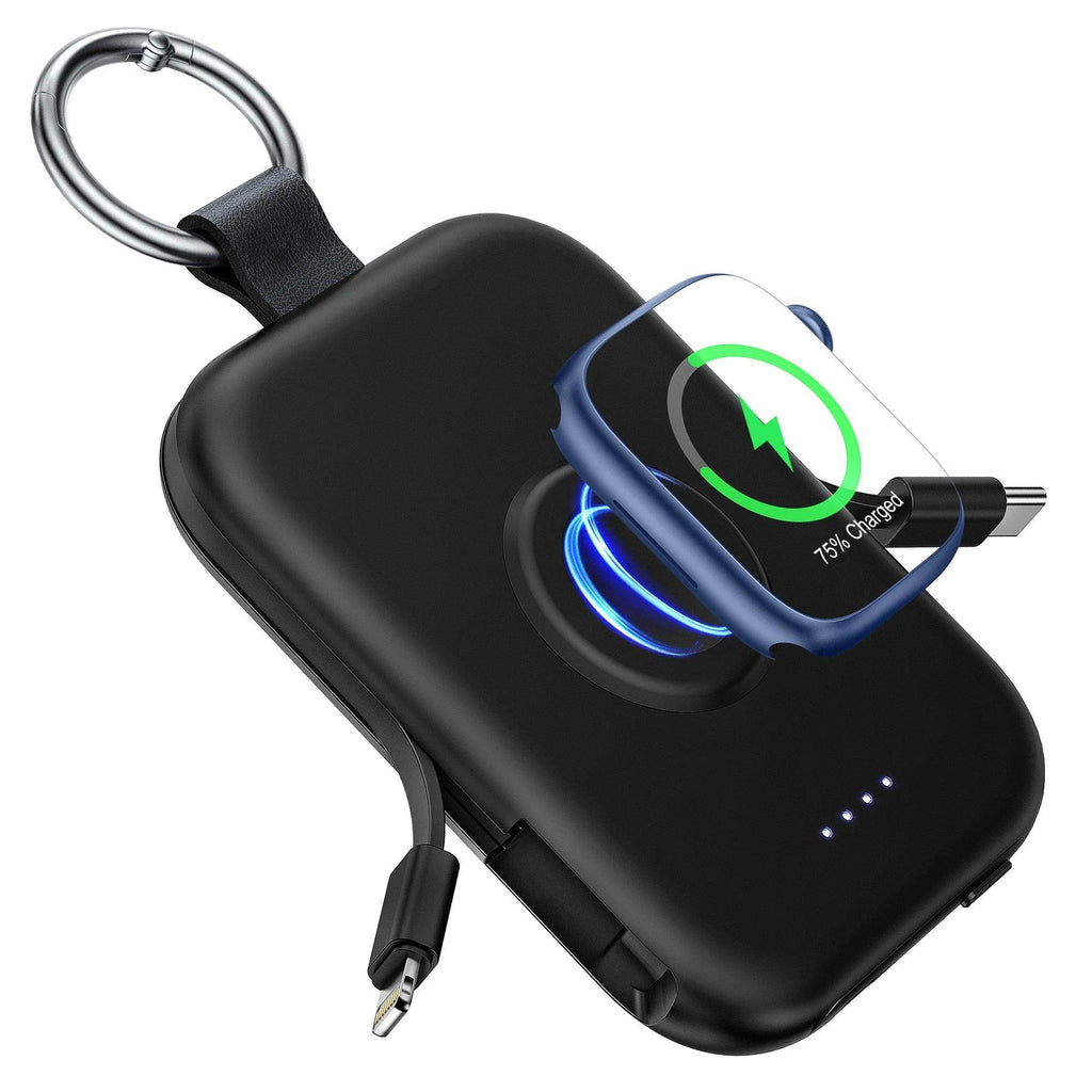 Portable power bank apple watch wireless charger