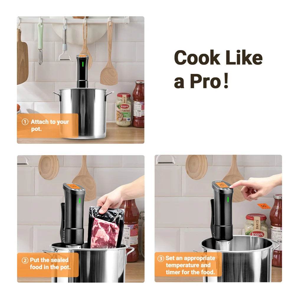 Wi-Fi Sous Vide Precision Cooker