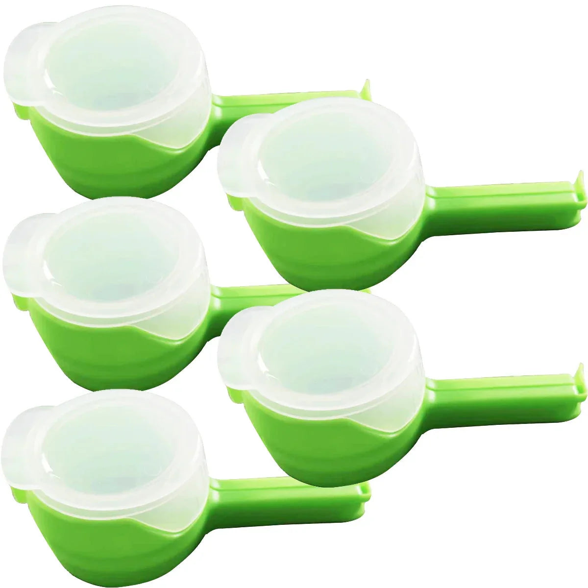 🥨 Food Storage Bag Sealing Clips with Pour Spouts