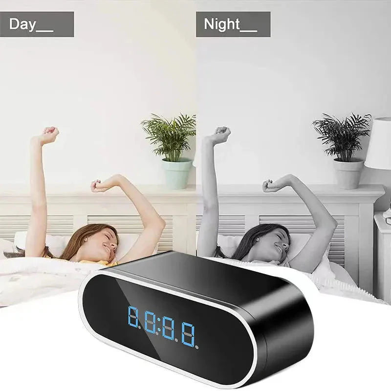 WiFi Clock Camera With Night Vision & Motion Detection