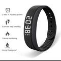 LED Digital Smart Bracelet Vibrating Alarm Clock Waterproof Clock