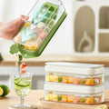 21-Grid Silicone Ice Cube Tray