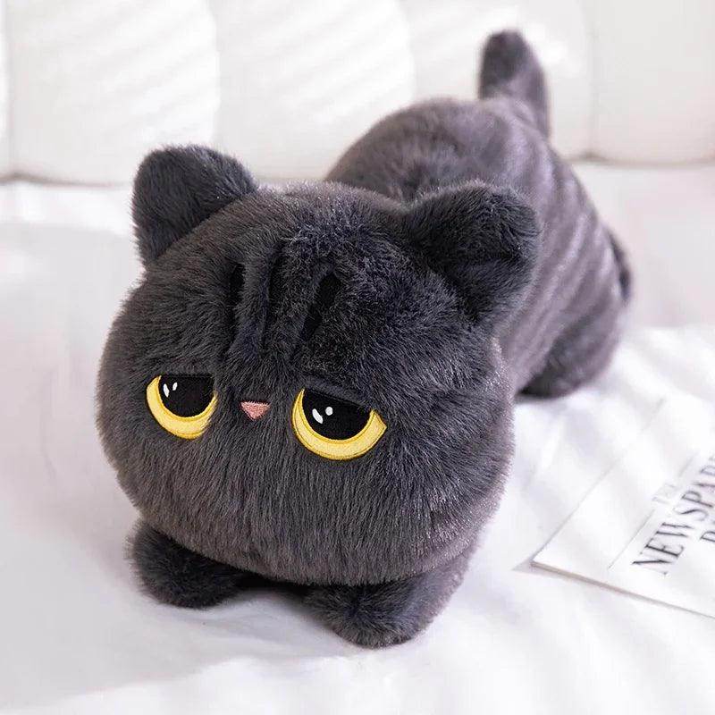 Cute Cat Lying Plush Sofa Pillow