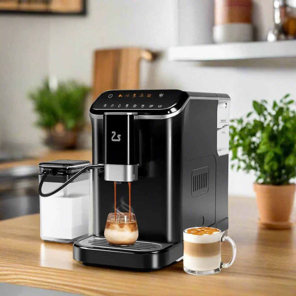 Fully Automatic Espresso Machine – 20-Bar Coffee Maker