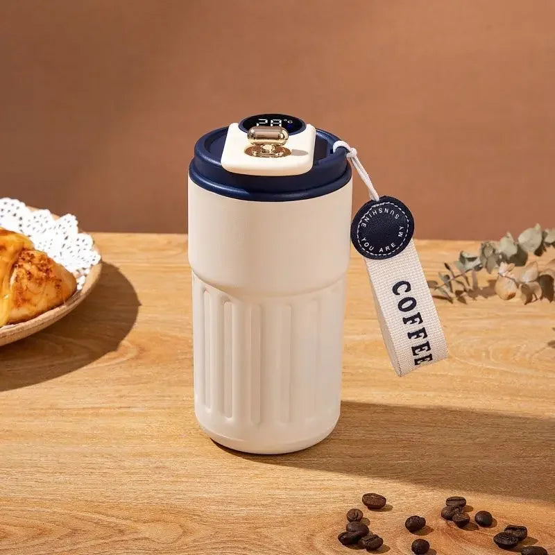 LED Display Smart Thermos Bottle – Hot & Cold Flask