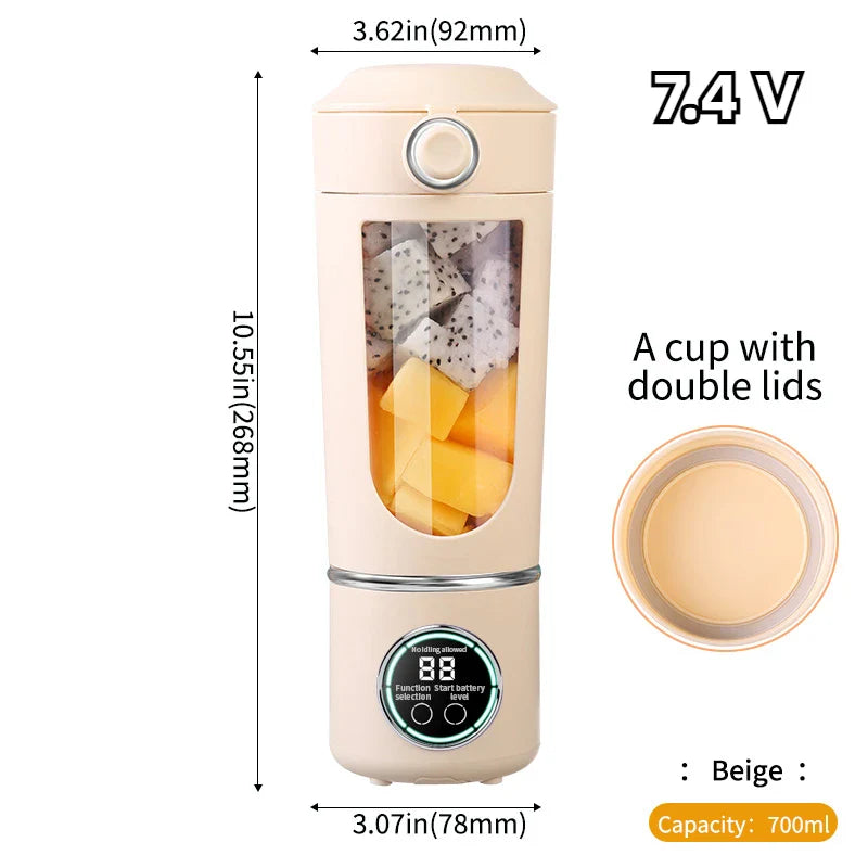 700 ml Portable Juice Blender Bottle