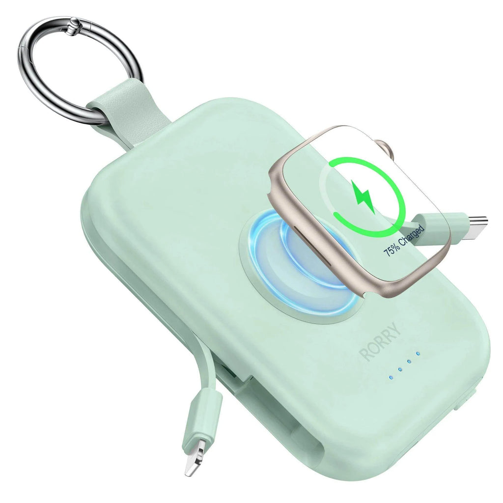 Portable power bank apple watch wireless charger