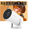 Mini Outdoor Portable Projector 4K 1280x720P 300 ANSI Android