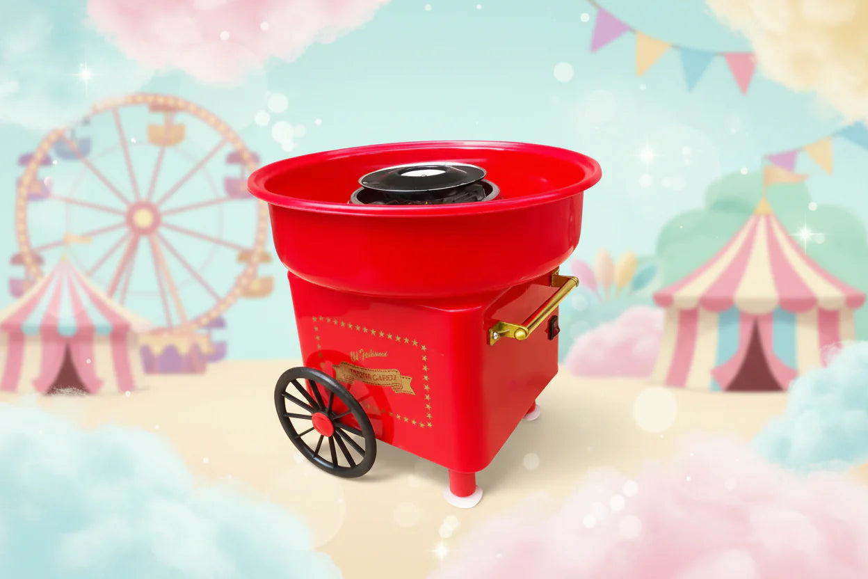 Electric DIY Cotton Candy Maker – Portable Fairy Floss Machine