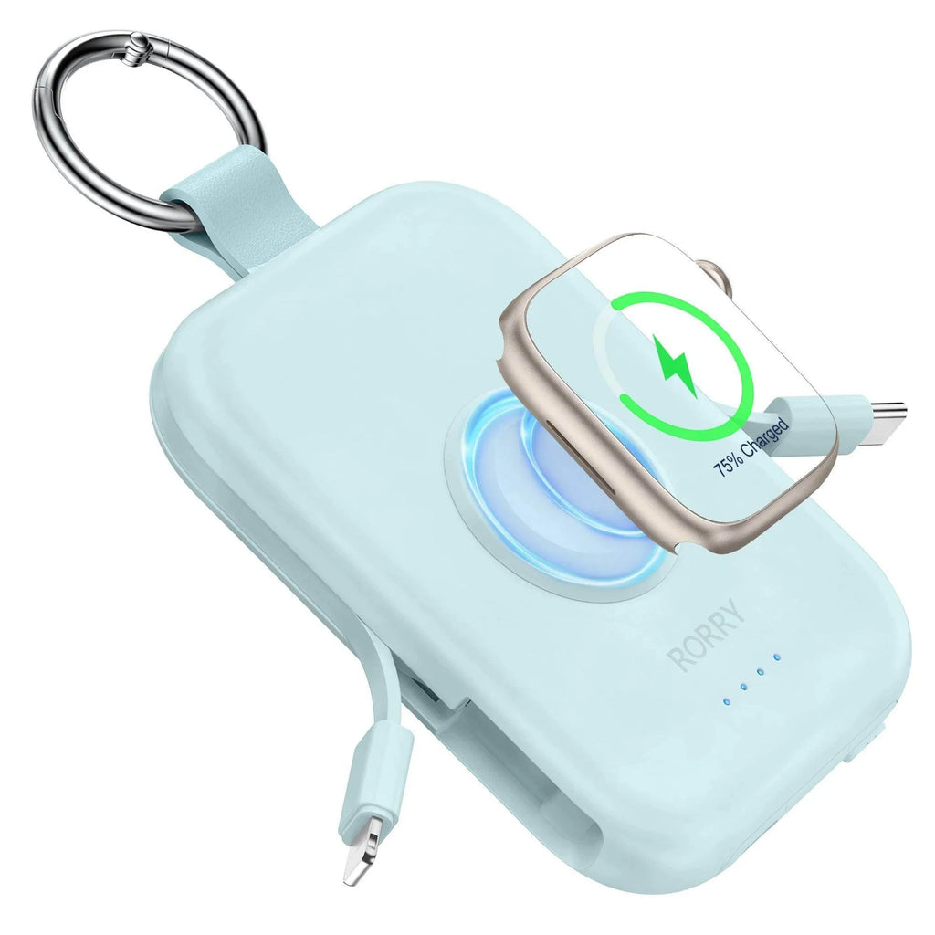 Portable power bank apple watch wireless charger