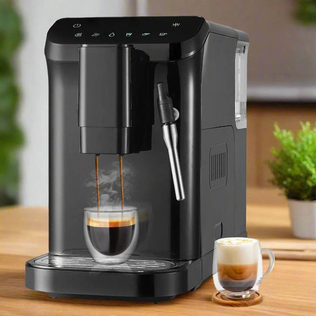 Automatic Espresso Machine with Grinder & Frother