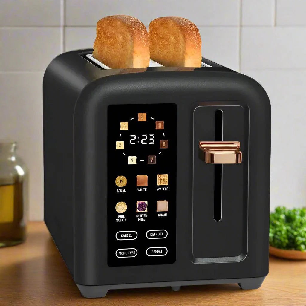 2-Slice Smart Toaster with LCD Display