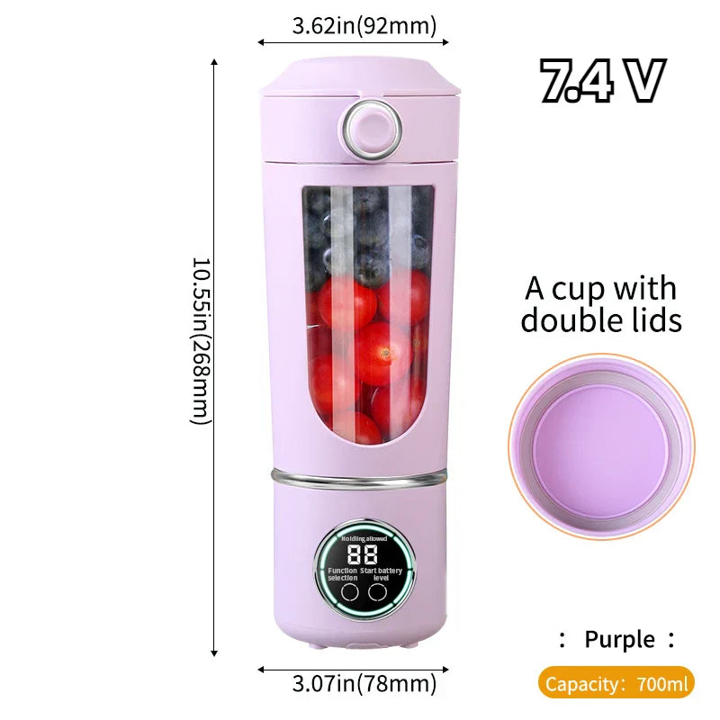 700 ml Portable Juice Blender Bottle