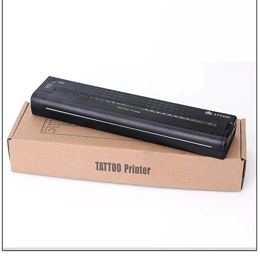 Wireless Tattoo Stencil Printer and Papers