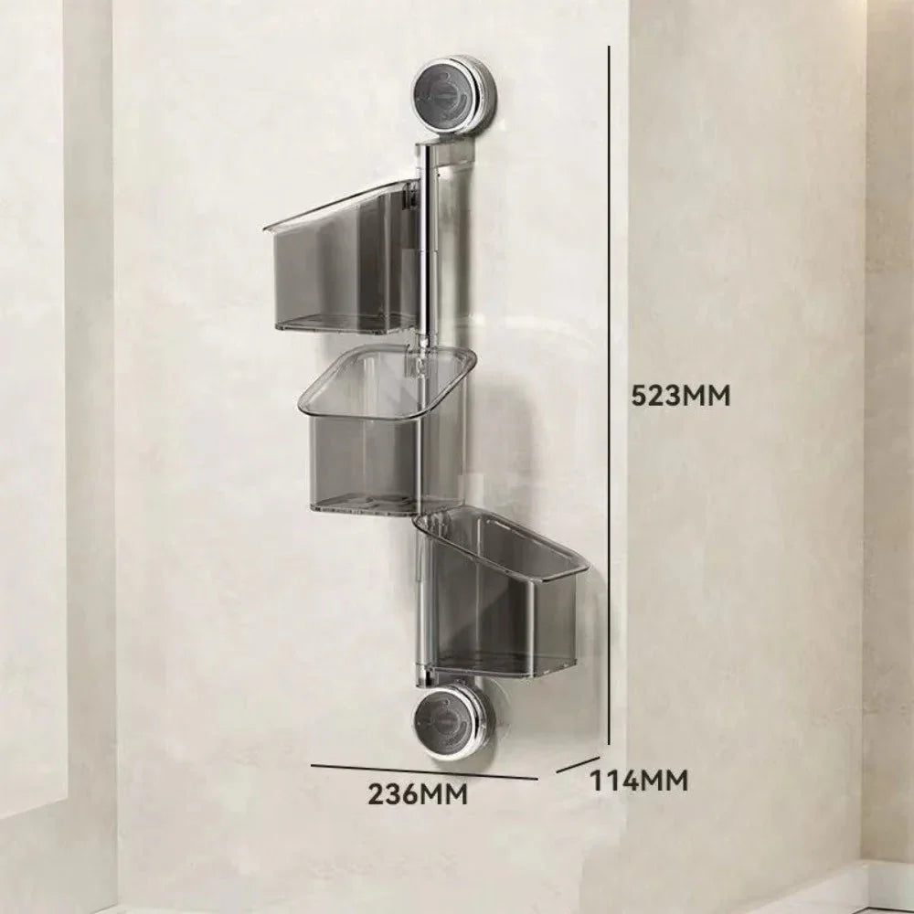 🧼 Wall-Mounted Rotatable Storage Basket