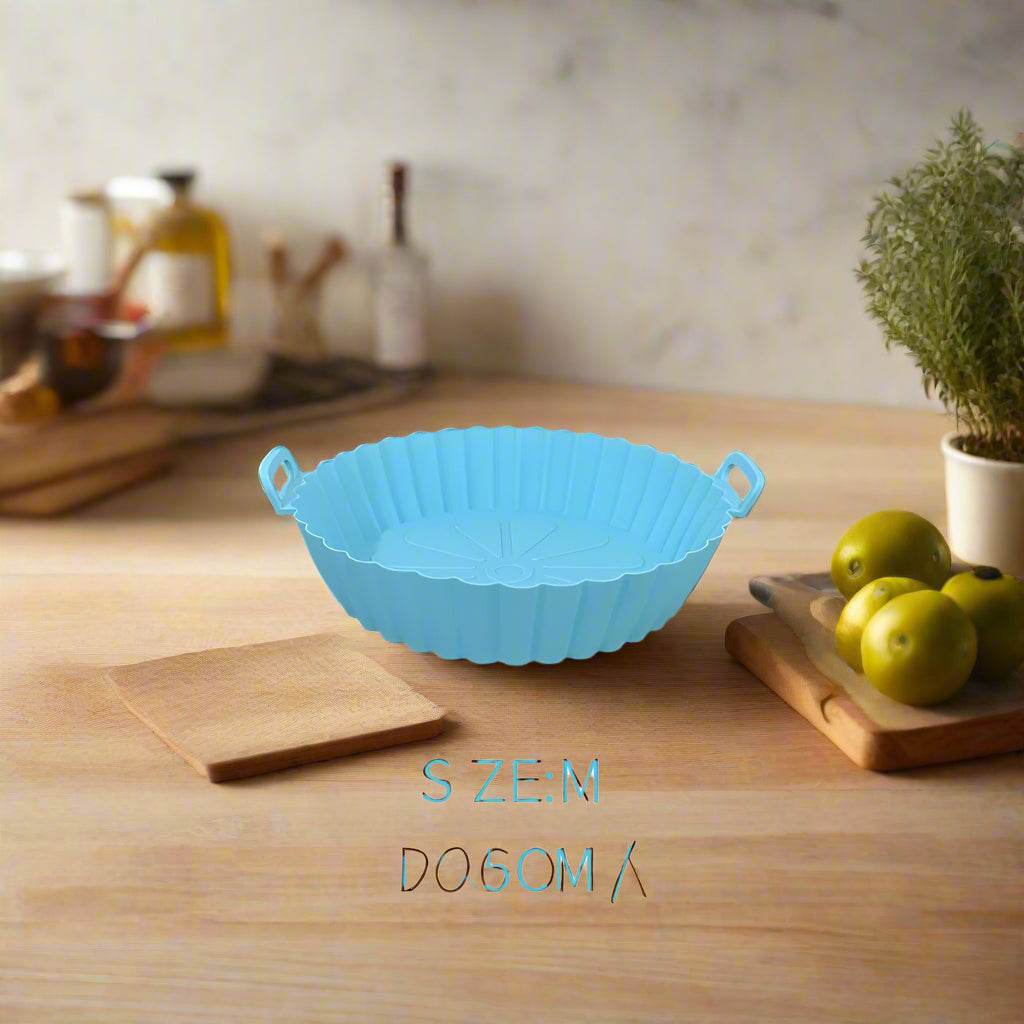 Reusable Silicone Air Fryer Basket – Non-Stick Tray