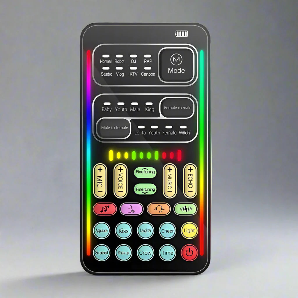 Voice transformer Portable Voice Changing Modulator Voice Changer