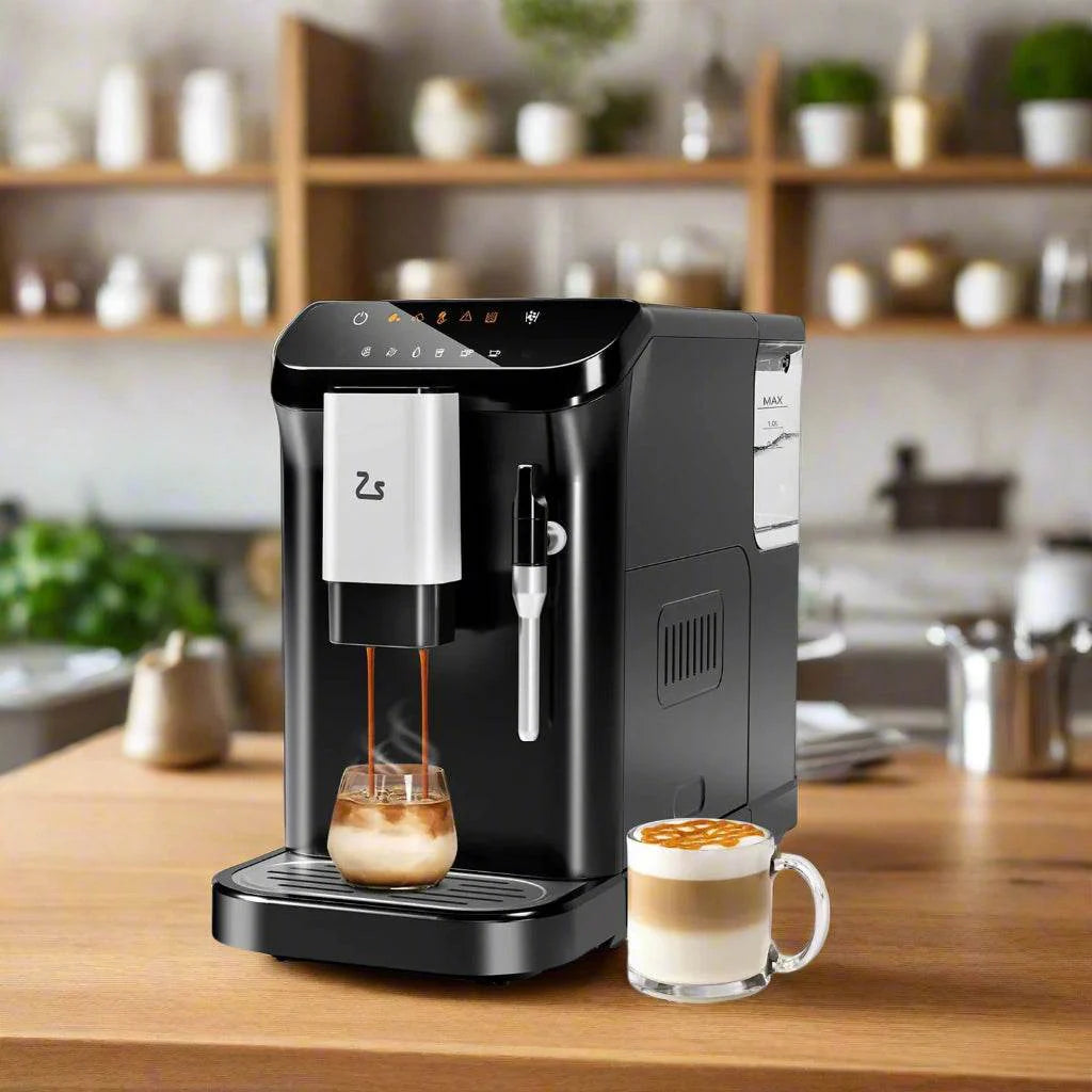 Fully Automatic Espresso Machine – 20-Bar Coffee Maker