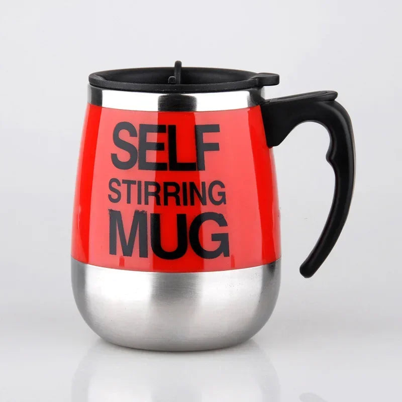 Automatic Self-Stirring Mug with Temperature Display