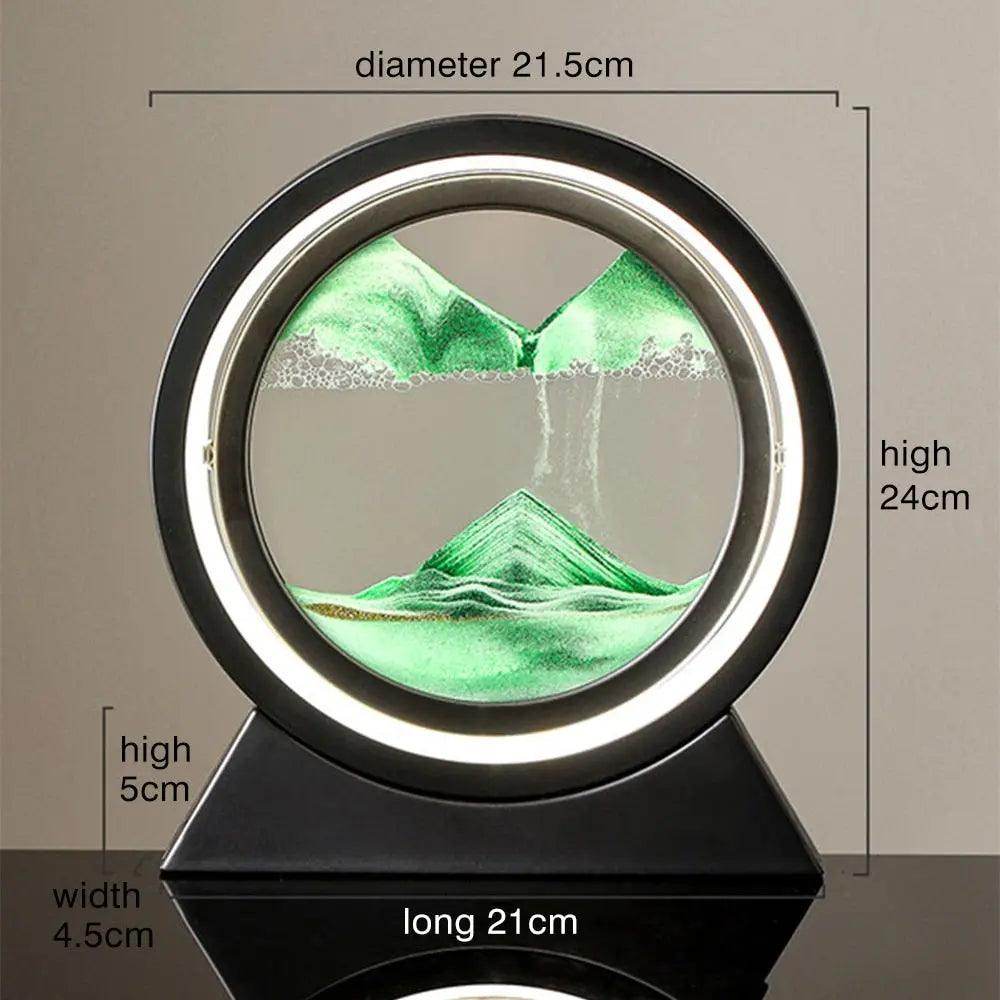 Decorative Sand Lamp Art