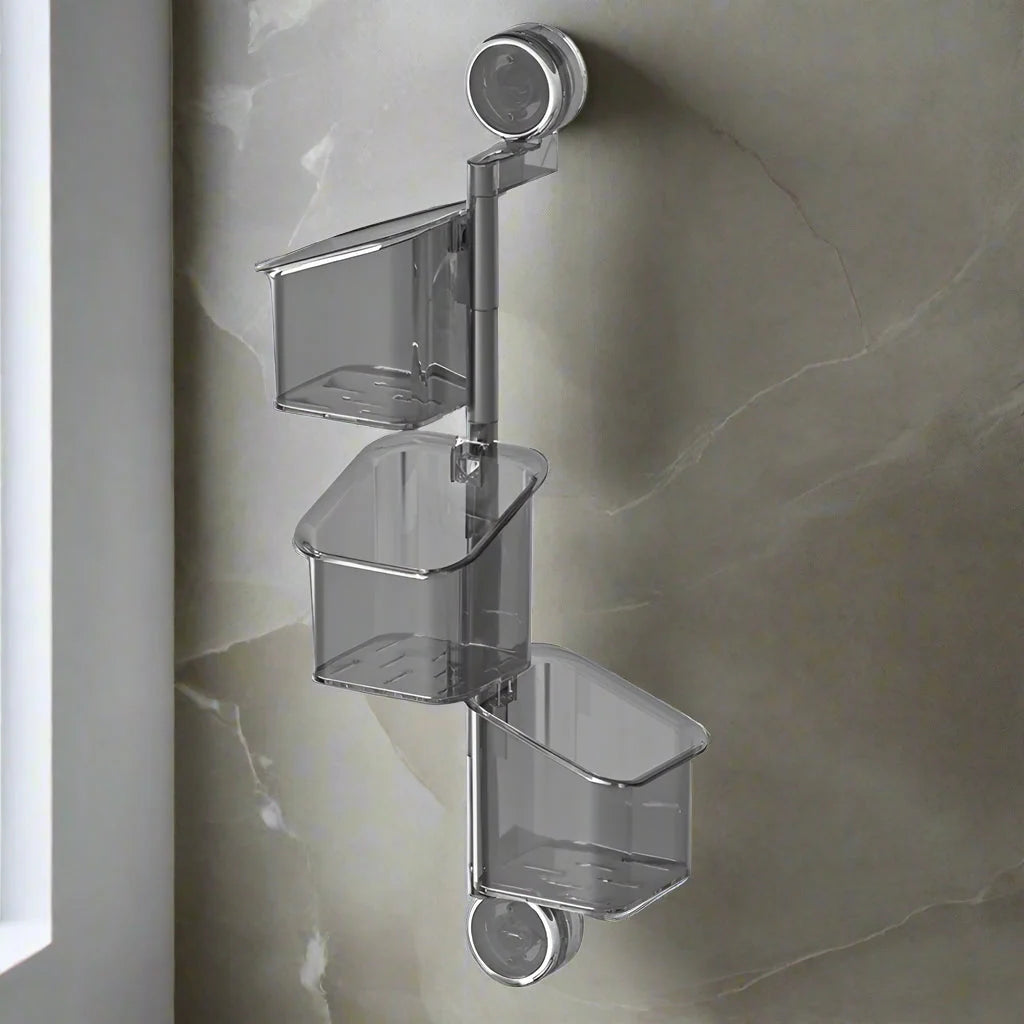 🧼 Wall-Mounted Rotatable Storage Basket